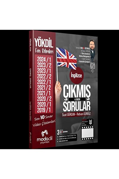 Modadil Yayınları Modadil YÖKDİL Fen Bilimleri Çıkmış Sorular - Suat Gürcan, ...
