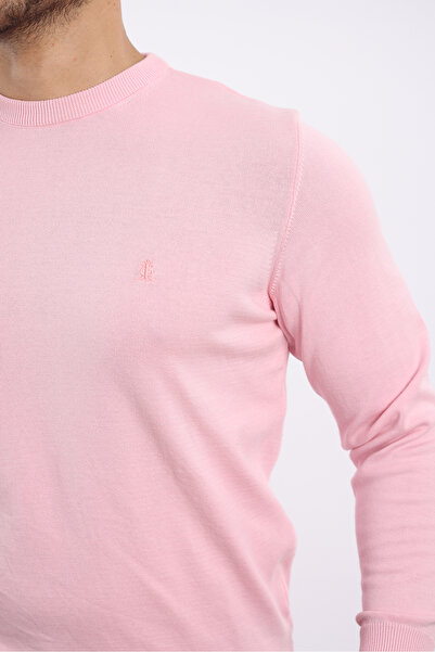 rugatchi %100 Pamuk Bisiklet Yaka Standart Fit Triko Kazak