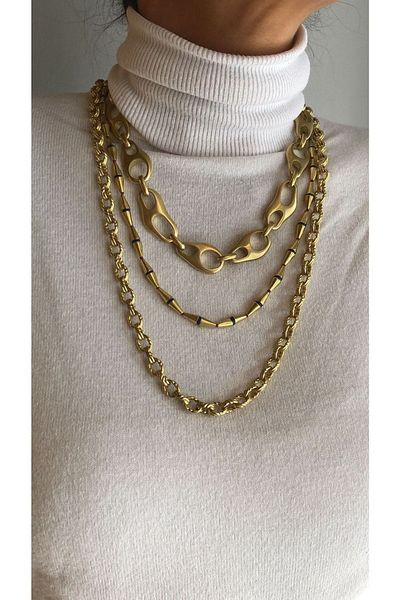 Juju Bronze Turquoise Point Necklace