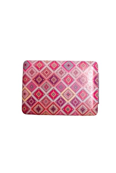 Sepette Herşey Lüx ve Özel Desenli Küçük Cep Makyaj Aynası 2'si 1 Arada