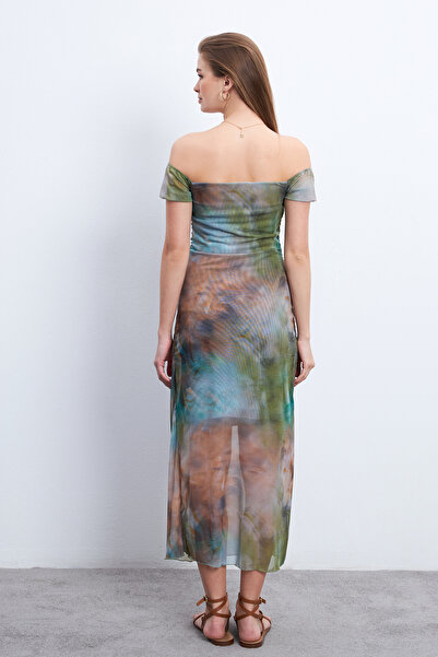 Know Γυναικείο φόρεμα από τούλι με μοτίβο βαφής