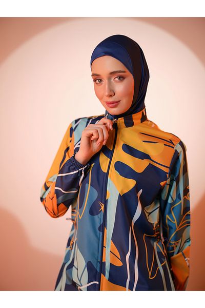 ALFASA Mila Patterned Hijab Swimsuit