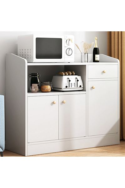 sharpdo Modern Simple Multifunctional Kitchen Storage Cabinet Sideboard