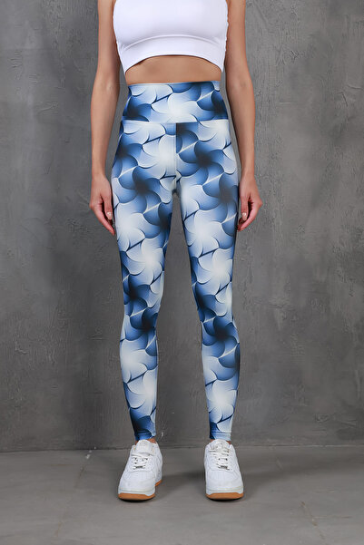 Miss Prova Спортивні легінси з високою талією з цифровим принтом MISSTA2371