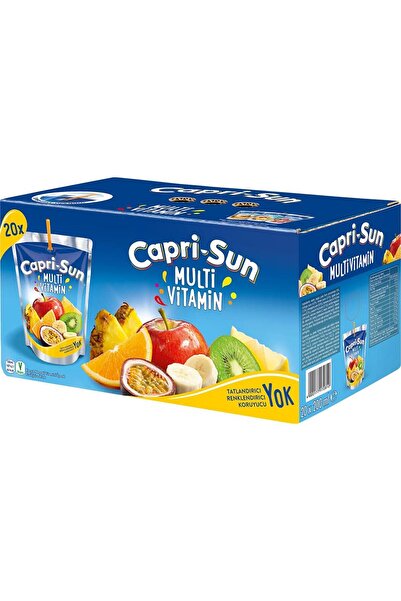 Capri - Sun Capri-Sun Multi Vitamin Karışık Meyveli Vitaminli İçecek 20 x 200 ml