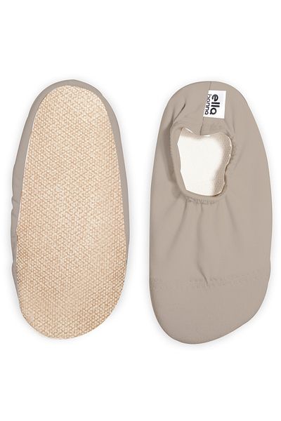 Ella Bonna Unisex Baby and Kids Sea Shoes, Pool Booties, Stone Color