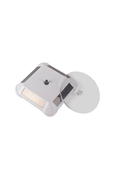 Nobbystar Solar Powered Rotating White Stand