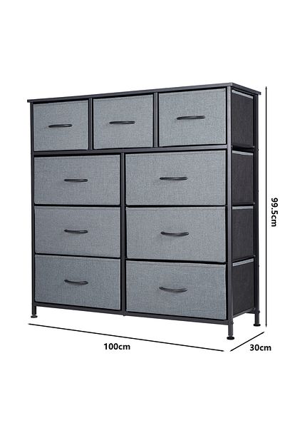 sharpdo Multifunctional Household Floor Storage Cabinet, Large Capacity Drawer Storage Cabinet