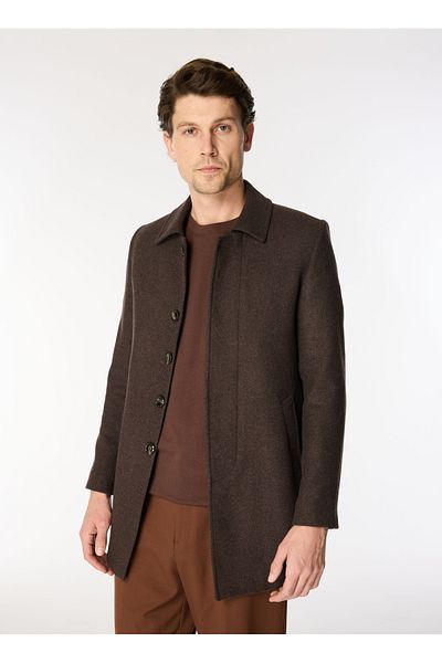ALTINYILDIZ CLASSICS Altınyıldız Classics Brown Men's Overcoat Ace 052510020 _Palto