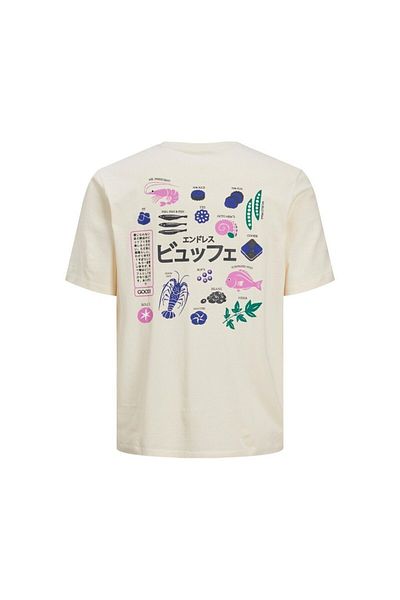 Jack & Jones Jorrecıpe Tee Ss Crew Neck Tg Ln