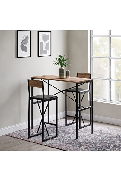 eportatif Gzl Bar Masa Bar Sandalye Yemek Masa Sandalye Takımı Döşeme Çam 1582