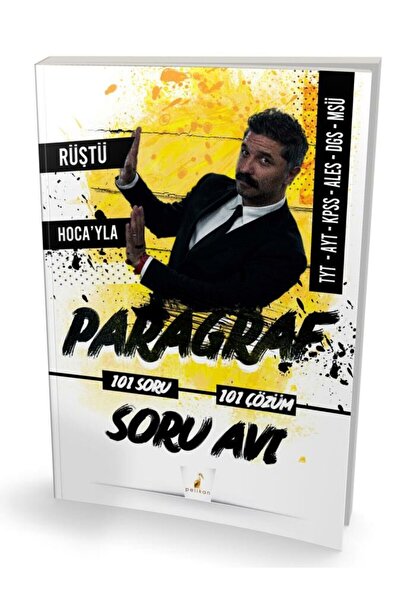 Pelikan Kitabevi Rüştü Hoca'yla Paragraf Soru Avı 101 Soru 101 Çözüm