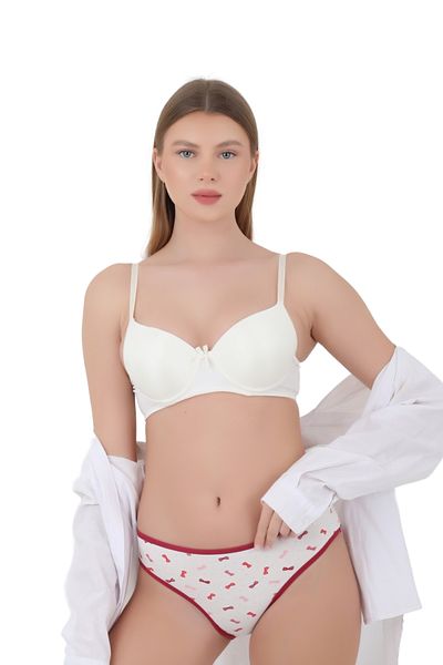 CNT Chiloți din bumbac cu model pentru femei care oferă eleganță și confort împreună