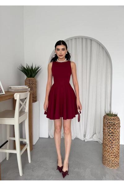 conconmoda Alia Atlas Kiloş Mini Elbise