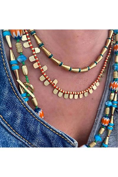 Juju Bronze Summer Necklace