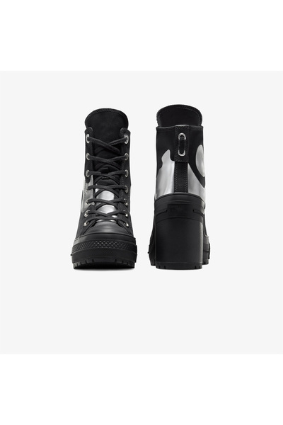 Converse Chuck 70 De Luxe Heel Chrome Unisex Siyah Platform Sneaker