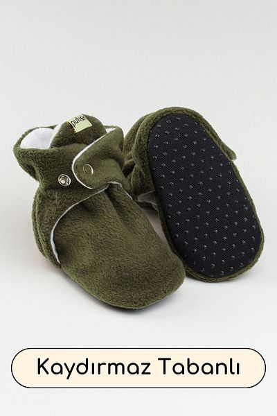 pufien Non-Slip Sole First Step Shoes Baby Booties