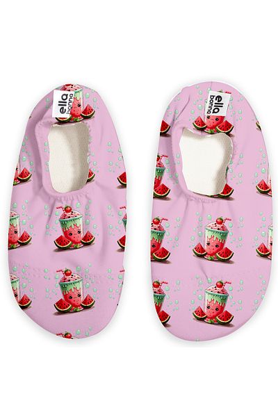 Ella Bonna Unisex Baby and Kids Sea Shoes, Pool Boots and Watermelon Anti-Slip Sole