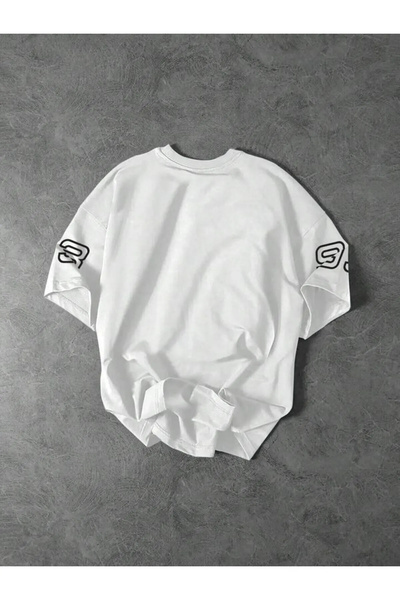 MANCY Unisex Plus Size Fair Racing Oversize 100% Cotton T-Shirt