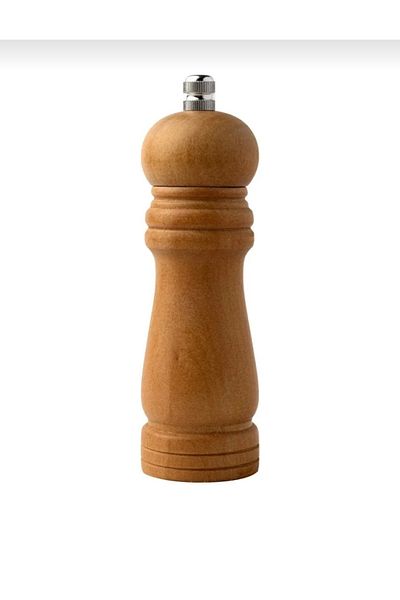 stilsenin34 Complete Wooden Salt Pepper Mill Spice Grinder with Bamboo Body