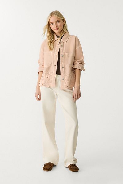 Stradivarius Embroidered jacket