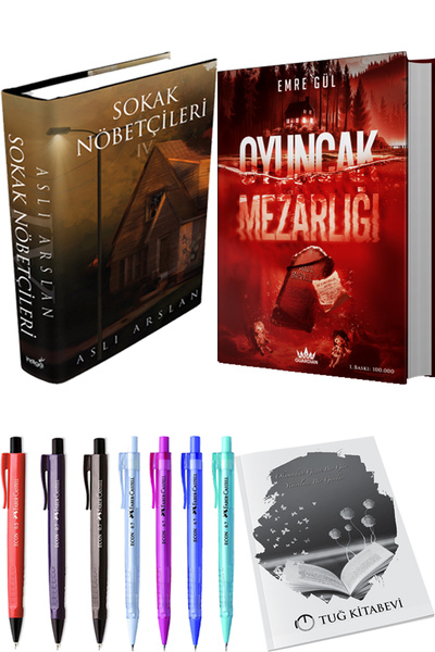 İndigo Kitap Sokak Nöbetçileri 4 Ciltli ve Oyuncak Mezarlığı Ciltli + Hediyeli
