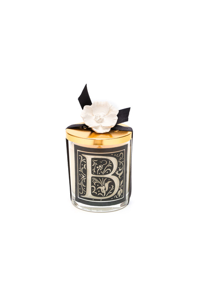 Missi Kişiye Özel B Harfi Yasemin Sandal Vegan Mum(140 GR)