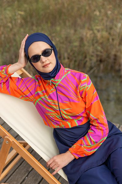 ALFASA Crop Look Καπέλο Hijab Μαγιό