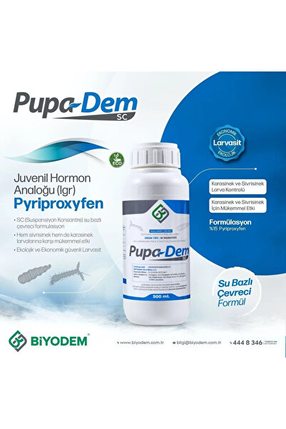 BİYODEM KİMYA BİYODEM PupaDem SC | Karasinek ve Sivrisinek Larva Kontrolü - 5...