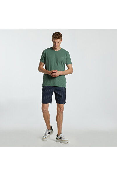 Nautica Erkek Yeşil Standart Fit T-Shirt