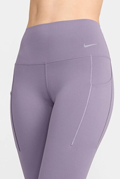 Nike Dri Fit Universa High Rise 7/8 Length Kadın Yüksek Bel Lazer Kesim Toparlayıcı 2 Cepli Dalgıç K