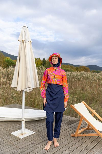 ALFASA Crop Look Καπέλο Hijab Μαγιό