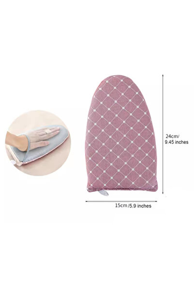 Choice لوح كي قابل للغسل باللون الوردي، قفازات صغيرة مضادة للحروق، غطاء وسادة...
