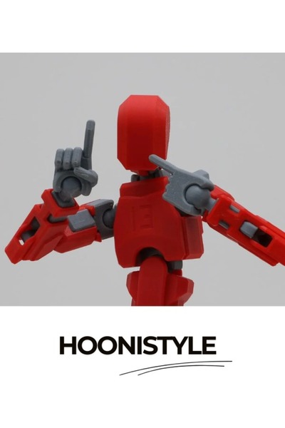 hoonistyle 2 Çeşit Extra El Paketi Titan 13 Dummy için El Paketi Aksiyon Figürü Robot Oyuncak (Figür Yoktur)