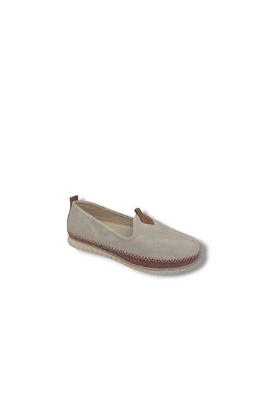 Zerhan 4555 Pantofi crem pentru utilizare zilnică pentru femei