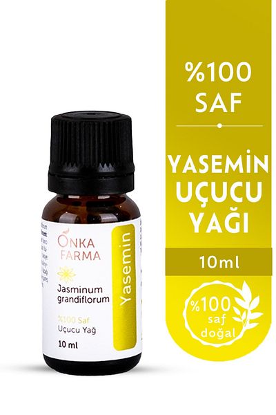 OnkaFarma Onka Farma Jasmine Oil - 100% Natural and Pure Essential Oil Without Additives - 10 ml
