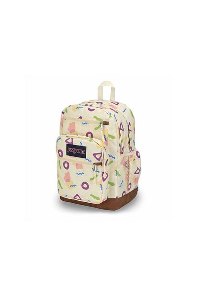 Jansport Cool Student Memphis Mood Neon Cream School Backpack