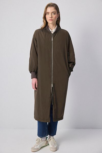 Touché Privé Zippered Thin Coat