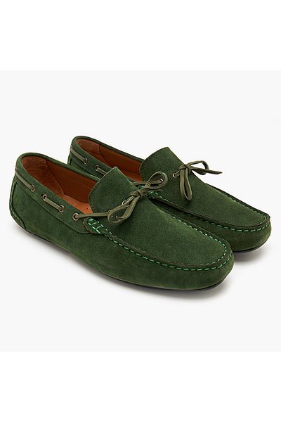 Desa Ανδρικό Suede Loafer Connor Green