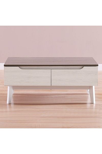 Danube Home Hazel Coffee Table  L100xW60xH46cm - White