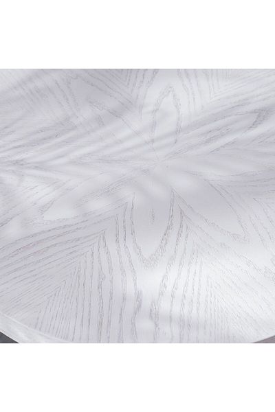 Danube Home Mello Round End Table  L60.5xW60.5xH57cm - Grey/Silver