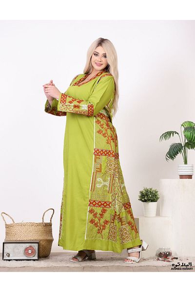 Genrics Comfortable embroidered cotton reception jalabiya