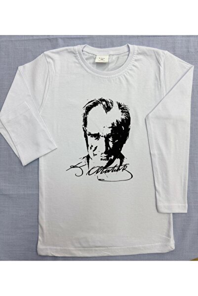 redbug kids Παιδικό μπλουζάκι unisex λευκό με στάμπα Ataturk με λαιμόκοψη από...