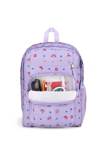 Jansport Purple school backpack Jansport Big Student Lagoon Luau