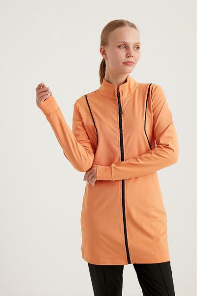 FD SPORTS T805.83 Model - Zippered Tracksuit Top