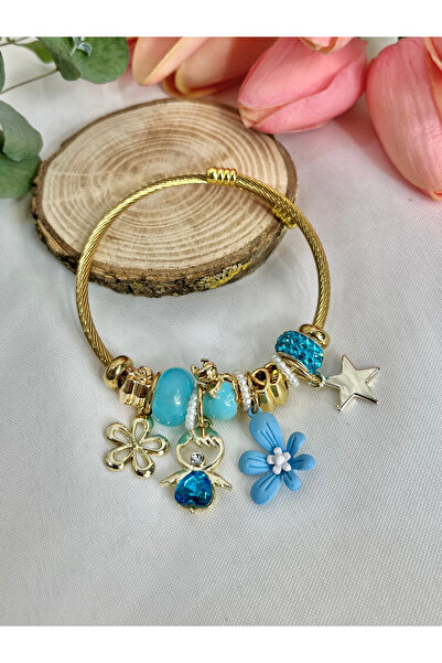 Elifsu Jewelry Çelik Charm Bileklikler