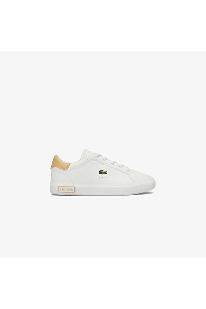 Lacoste Powercourt Çocuk Beyaz Sneaker