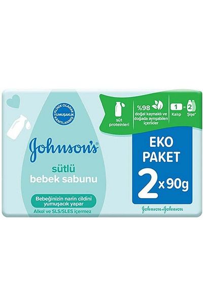 Johnson's جونسون - صابون أطفال 90 جرام، مجموعة من 10 قطع (5PK*2)