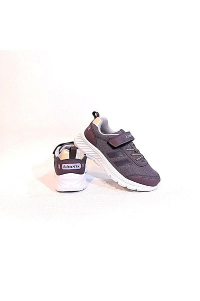 Kinetix Korper Fx Purple Velcro Lightweight Girls' Sports Shoes
