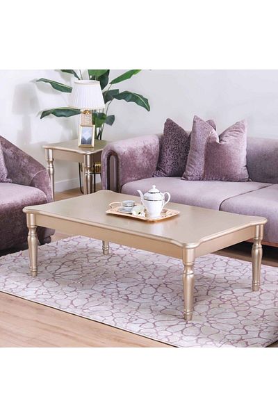 Danube Home Mercedez Coffee table  L140xW78xH47cm - Champange